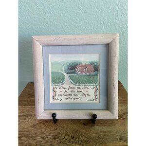 Framed‎ Wood Art Friend Quote